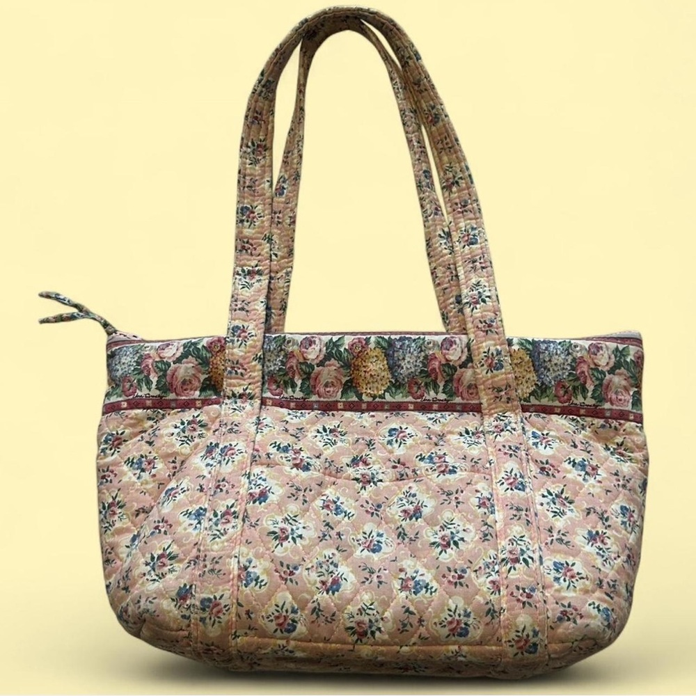 Authentic 90s Vera Bradley tote set in Pastel Pink - Picture 2 of 4
